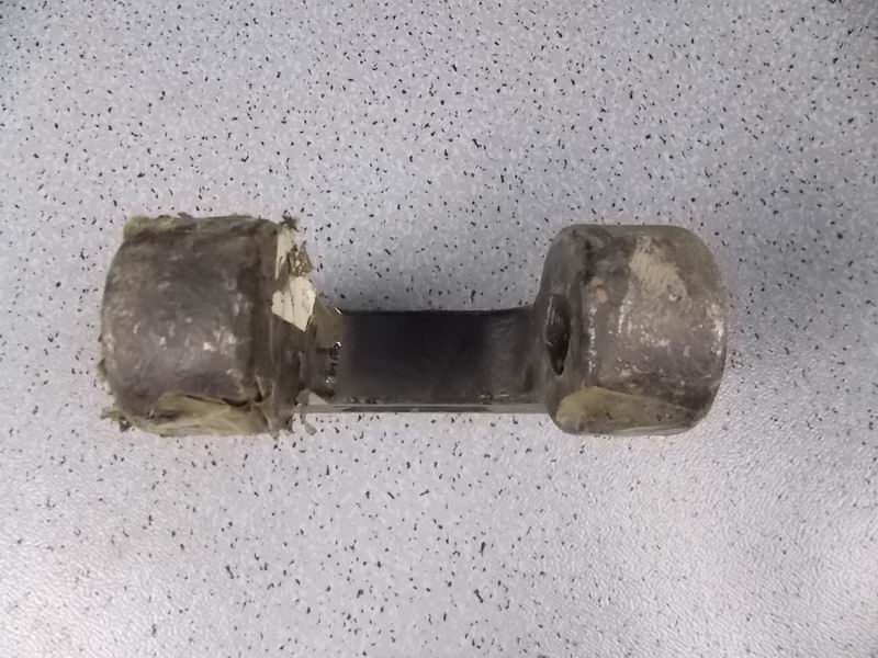 Stabilization rod support (open crotch 65, round bushing)-1