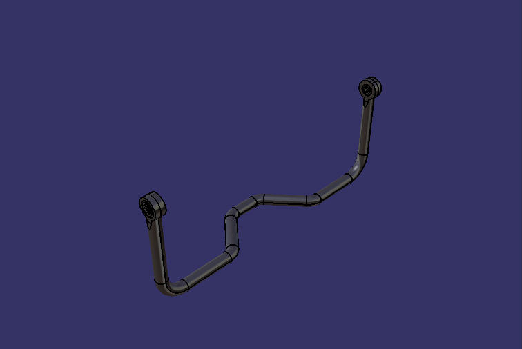 Cross-steady rod assembly, Ф40,952,350