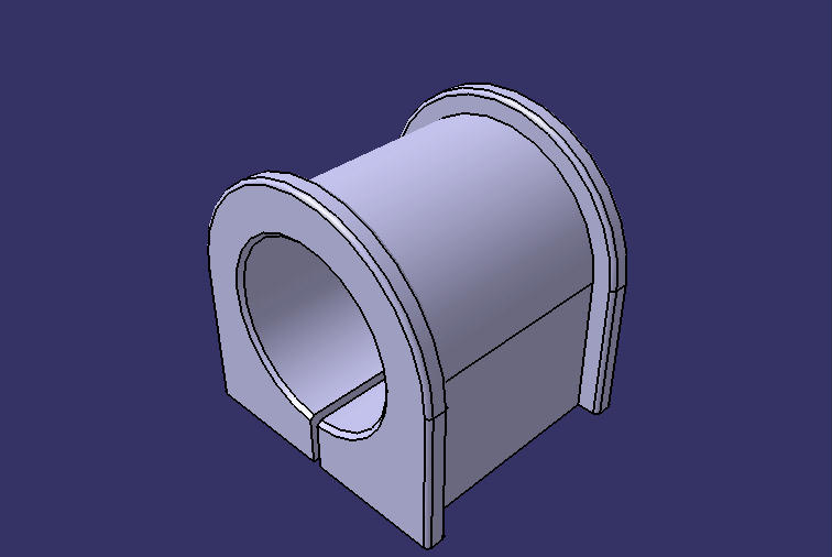 Stabilization rod bushing, 40, 52