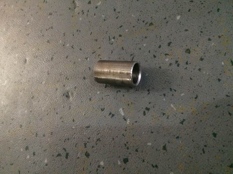 Cross-steady rod boom bushing; metal-1