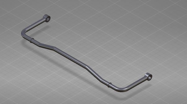 Cross-steady rod assembly, φ30, 1016, 265