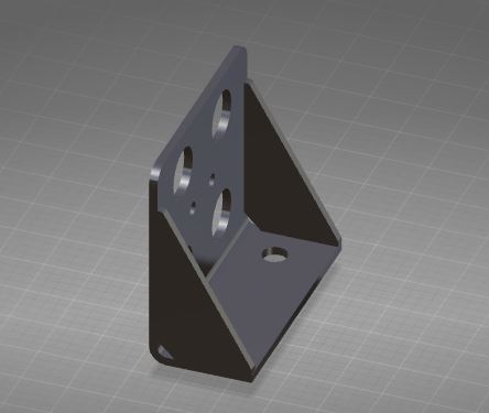 Stabilization rod bracket, no bushing, 92-1