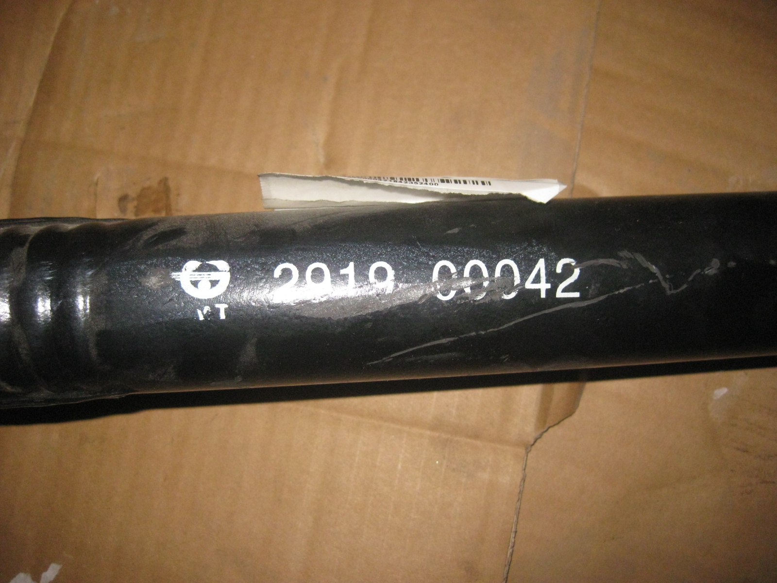 D Упорный стержень в сборе;B= 152 ;Л= 600