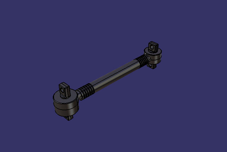 Thrust rod assembly, L=520, S1=102/S2=130,48*5
