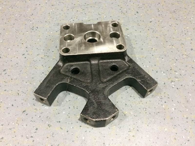 Thrust rod bracket, A=60°, H=45, M18*2/S=115-1