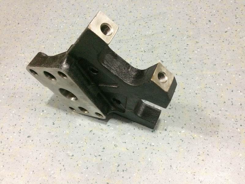 Thrust rod bracket, A=60°, H=45, M18*2/S=115-3