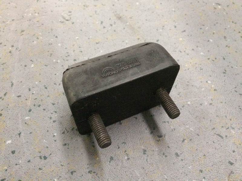 Limit block assembly (rear suspension) 70-55