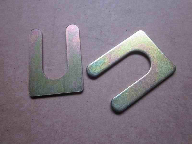 U-shaped adjustment gasket;d=16;t=2