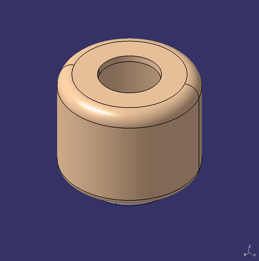 Airbag assembly, 664N6, D=295, H=165