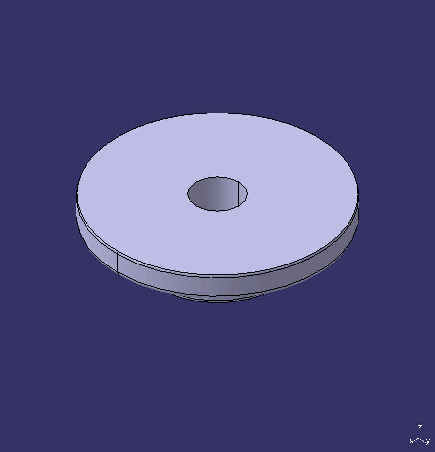 Airbag disc, D=90, d=50, L=25