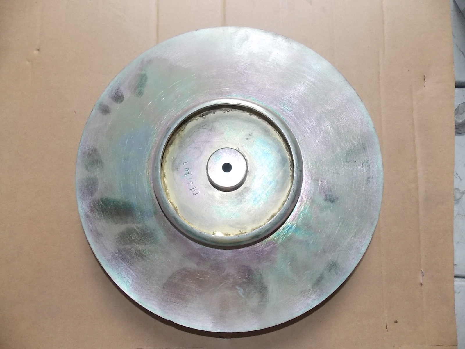 D Rubber capsule upper cover plate-1