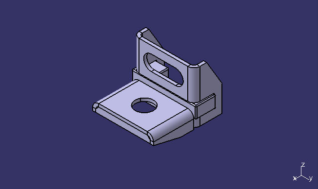 Кронштейн упорной тяги, сварной фитинг, М 18