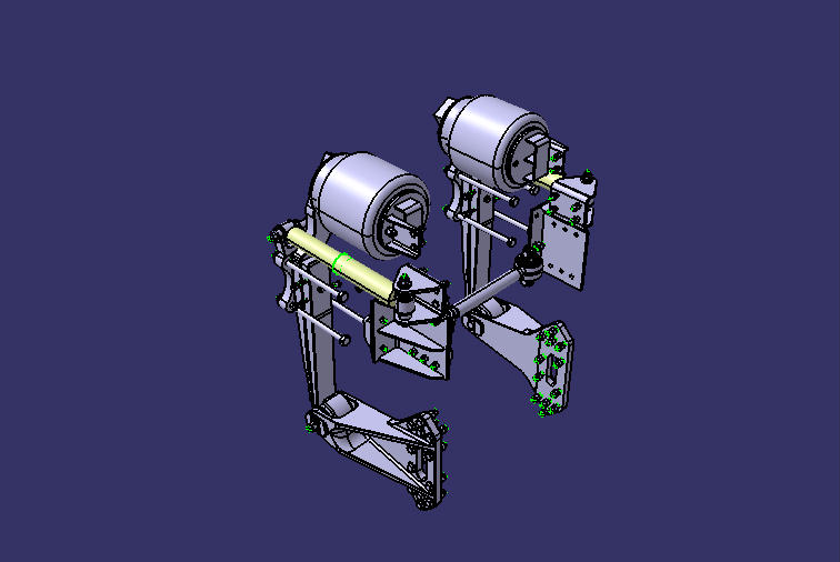 Дополнительная комбинация подвески вала барабанного типа бытового назначения