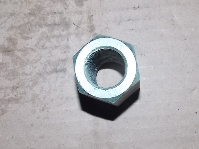 Rear U-shaped bolt nut