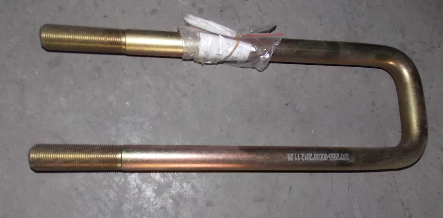 U-shaped bolt, M20*1.5, 96, 315 flat top