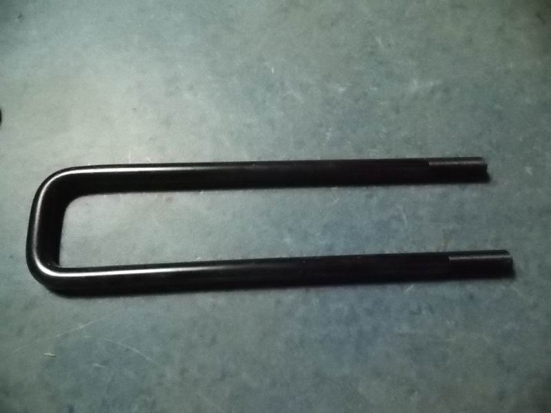 U-shaped bolt, M20*1.5, 96, 425 flat top