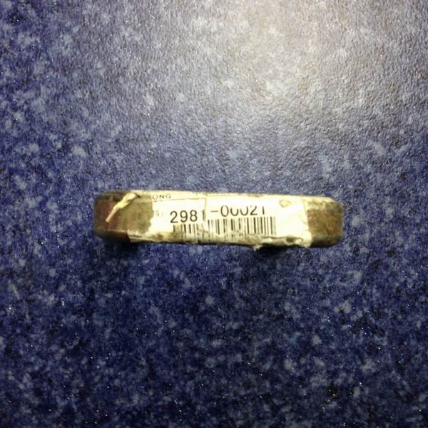 Front riding bolts and nuts