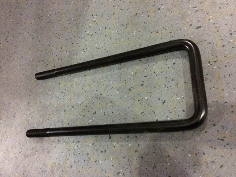 U-shaped bolt, M20*1.5, 153, 405, arc top-1