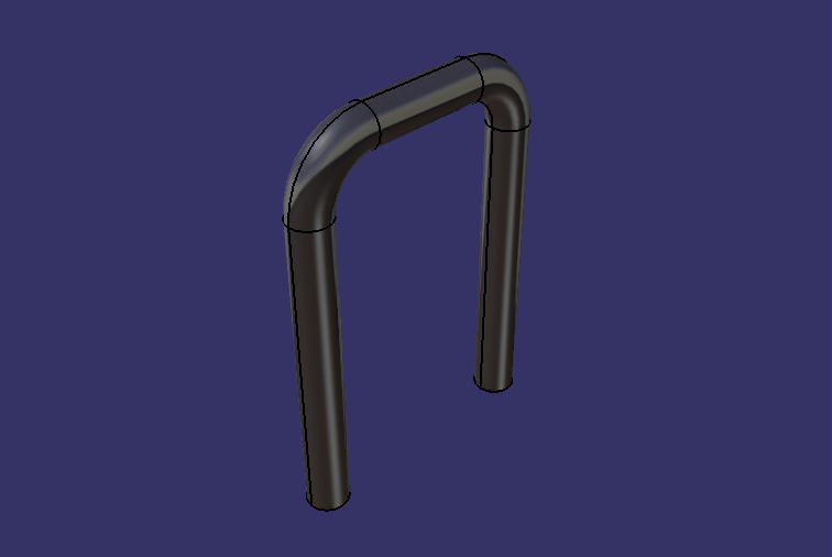 П-образный болт, М 16 *1,5, 92 , 145 плоская вершина