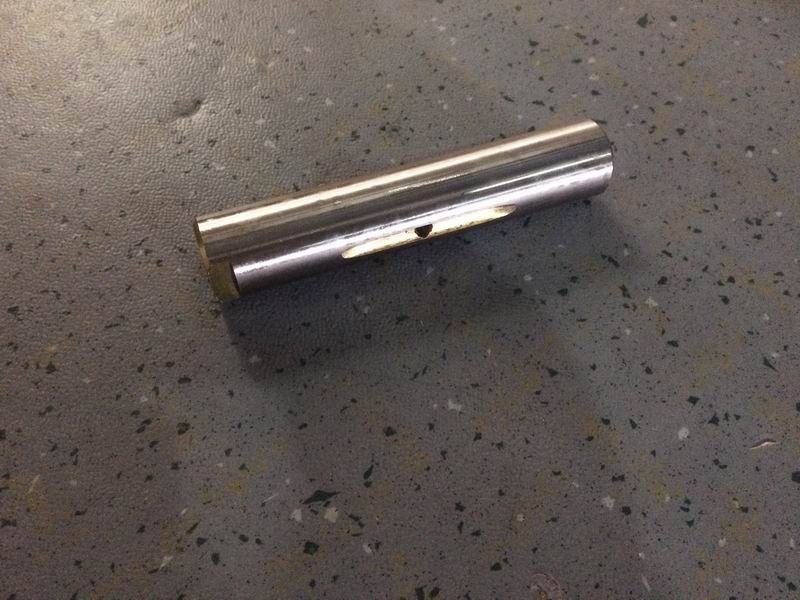 Steel leaf spring pin 30-90-1