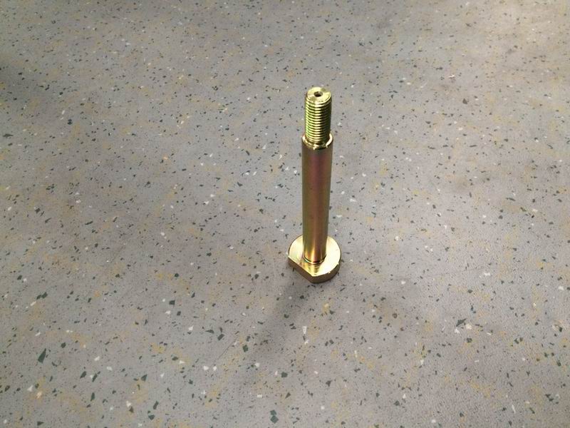 Steel leaf spring pin 20-90-M16*173