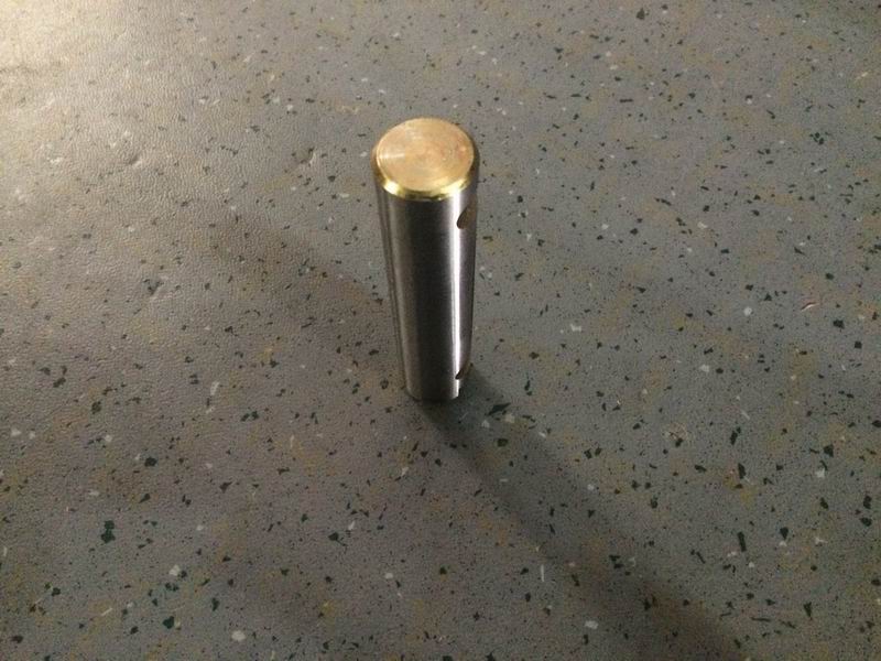 Steel leaf spring pin, 30, 75-2