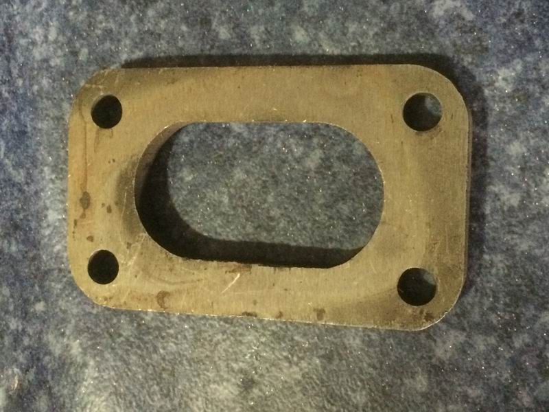 Transition pad (length 150 width 85 angle 0 / small end thickness 13) without paint