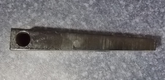 Переходная площадка (Длина 250 /Ширина 74 /Угол 3.3/Маленькая толщина конца 20 )-1