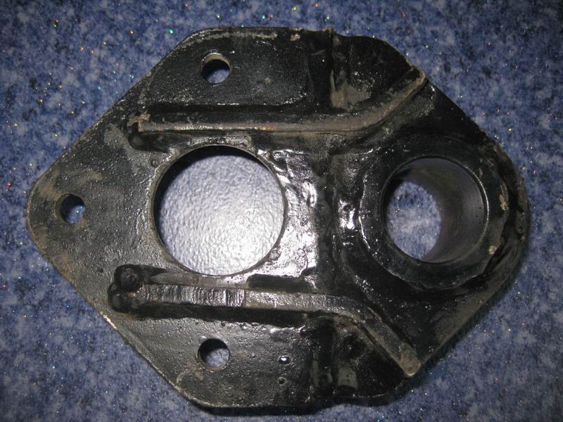 D Front leaf spring hoisting end bracket Φ20-75 (process 30)-2