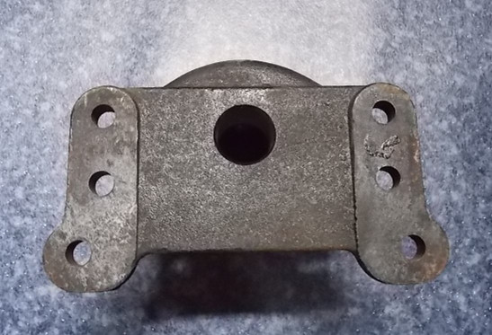 Leaf spring fixing bracket (30-75)((20 before)); without paint-3