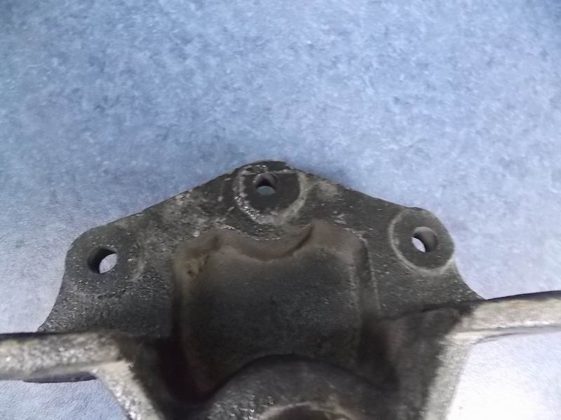 Front steel leaf spring bracket-rear