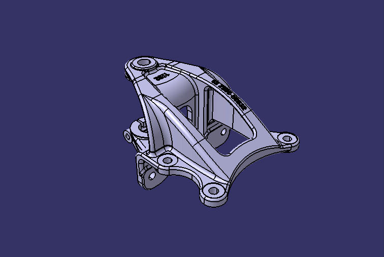 Leaf spring fixing bracket, φ20, φ32, 90, 14.5, side-down