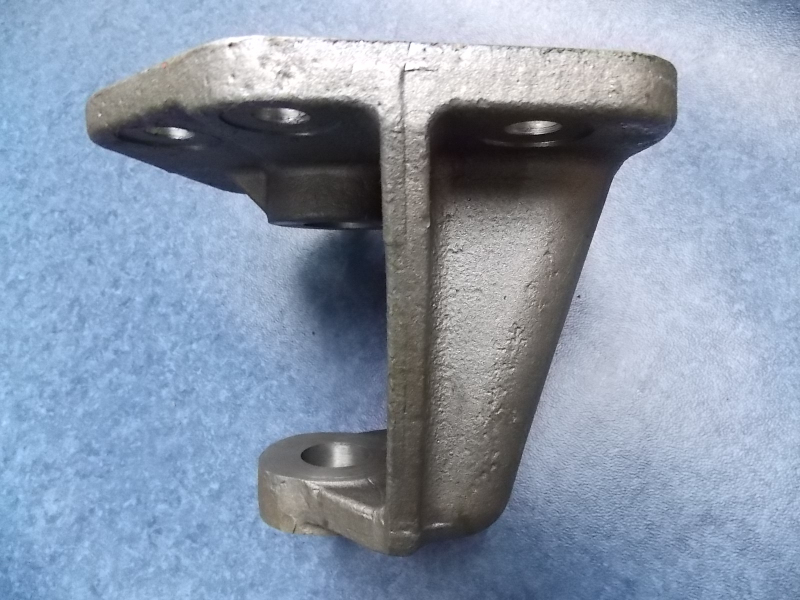 Leaf spring fixing bracket φ30-100 (without paint)-3