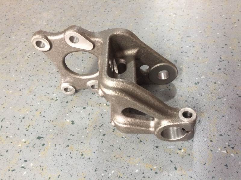 Leaf spring fixing bracket, φ20, φ32, 75,-32, side-down-1