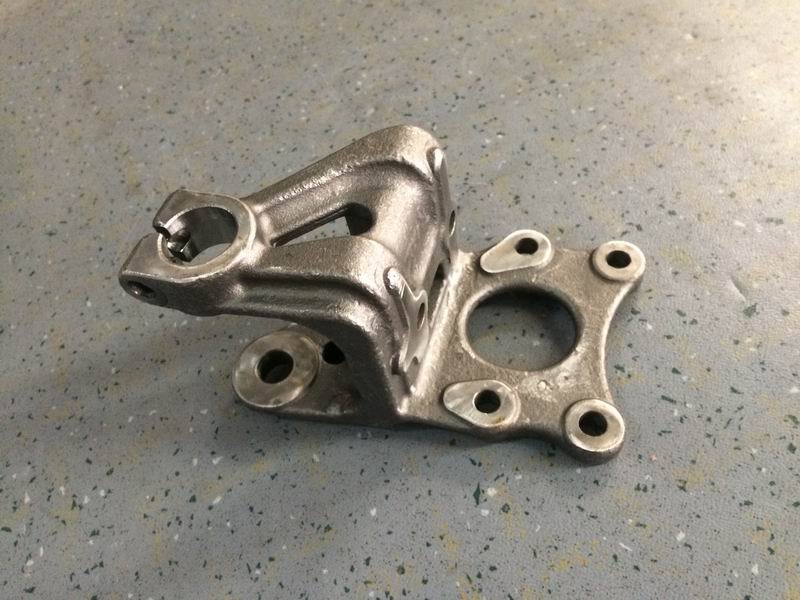 Leaf spring fixing bracket, φ20, φ32, 75, 32, side-down-1