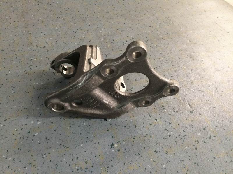 Leaf spring fixing bracket, φ20, φ32, 75, 32, side-down-2