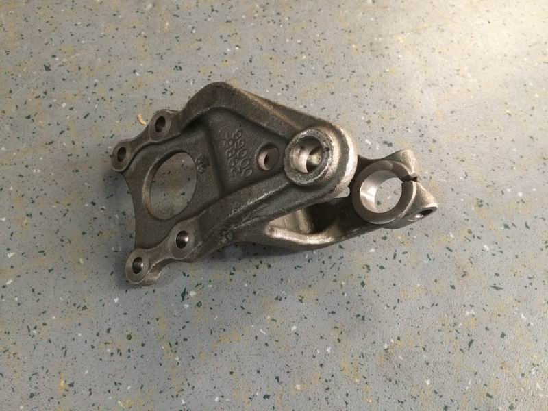 Leaf spring fixing bracket, φ20, φ32, 75, 32, side-down-3