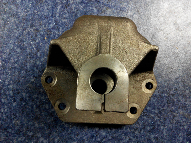 Leaf spring fixing bracket Φ30-100 (before 20), without paint-2