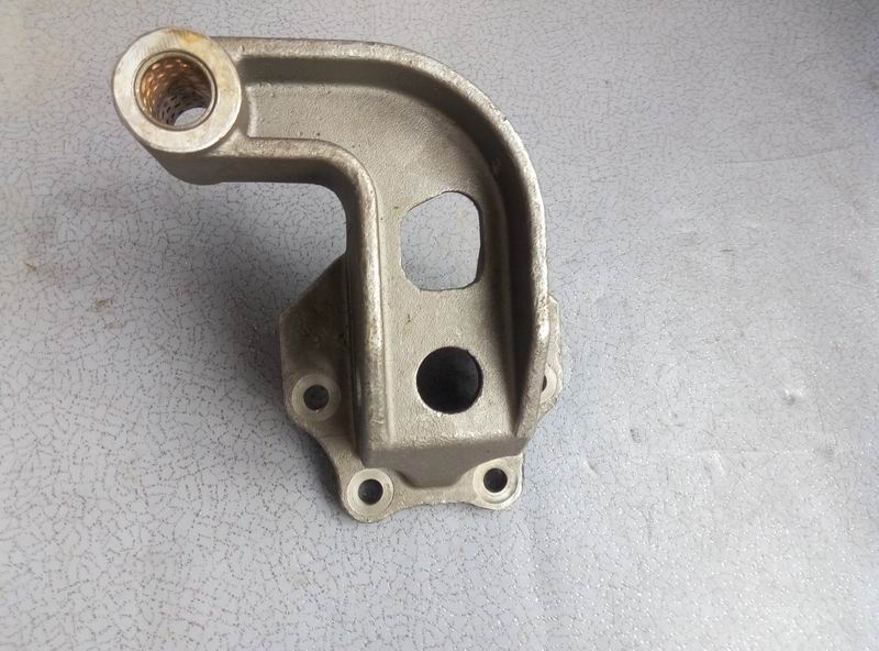 Leaf spring fixing bracket (right) Φ30-90 (process 20); without paint-1