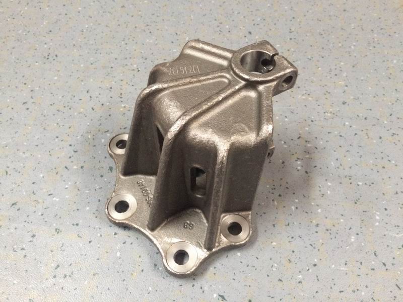 Leaf spring fixing bracket Φ35-100 (before 20), without paint