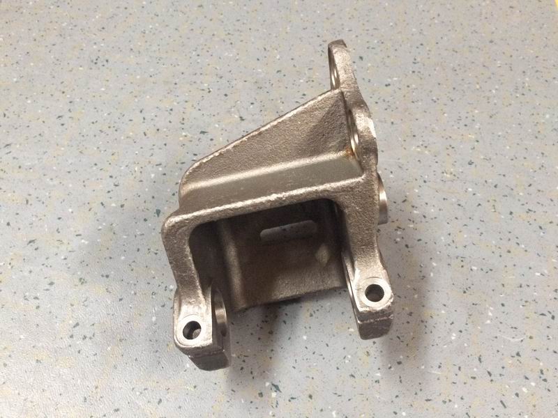Leaf spring fixing bracket Φ35-100 (before 20), without paint-1