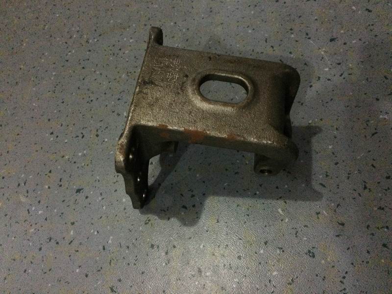Leaf spring fixing bracket (left) Φ20-75 (before 20) without paint-2