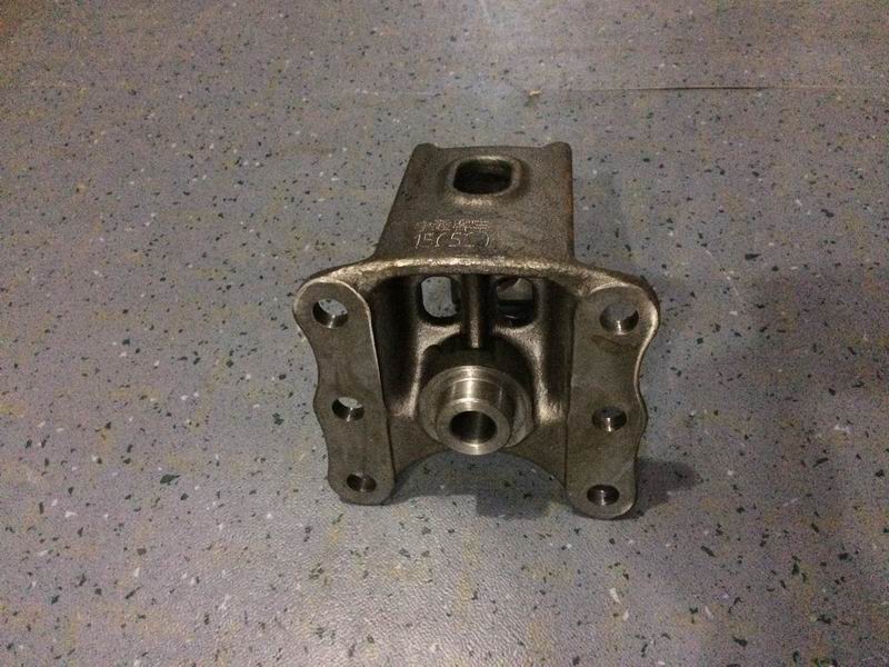 Leaf spring fixing bracket (left) Φ20-75 (before 20) without paint-3