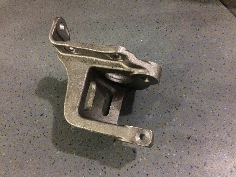 Leaf spring fixing bracket, M20, φ32, 90, 85, side-down-1