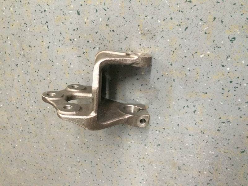 Leaf spring fixing bracket, φ20, φ32, 75,-25, side-down-2