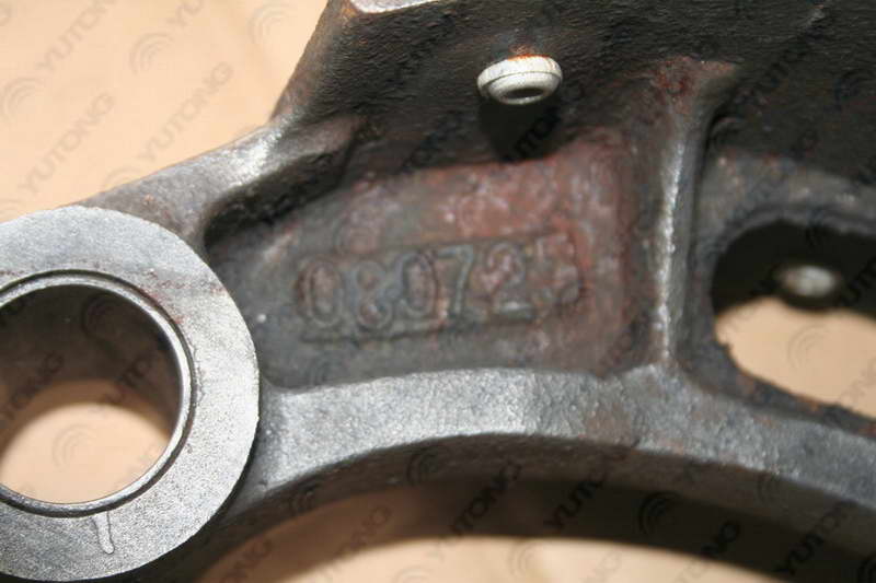 Front brake shoe assembly; contains 2 pieces; consume inventory