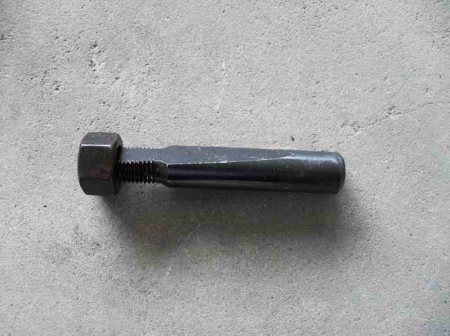 Wedge-shaped locking pin; M10*1