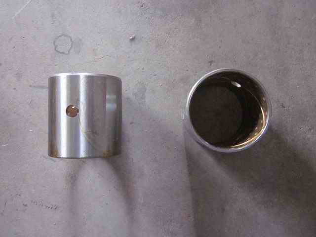 King pin bushing - lower; inner diameter 47; outer diameter 52; total length 65
