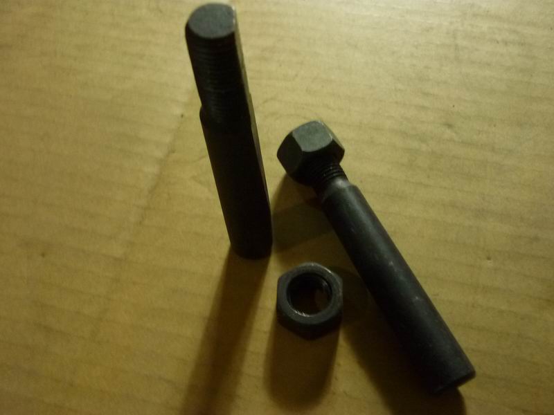 Wedge-shaped locking pin; M10*1