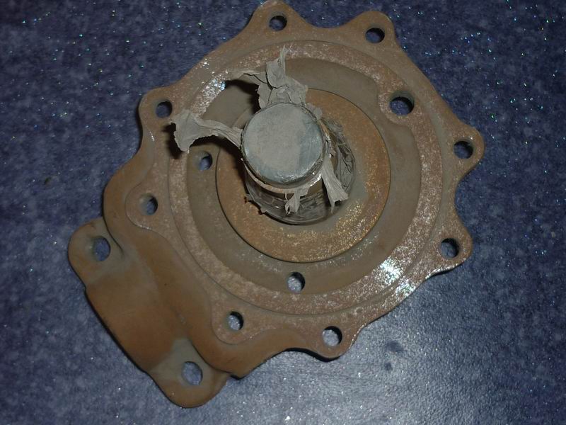 Steering joint flange